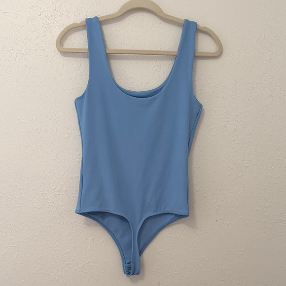 Express Light Blue Kids Bodysuit - Picture 3 of 3